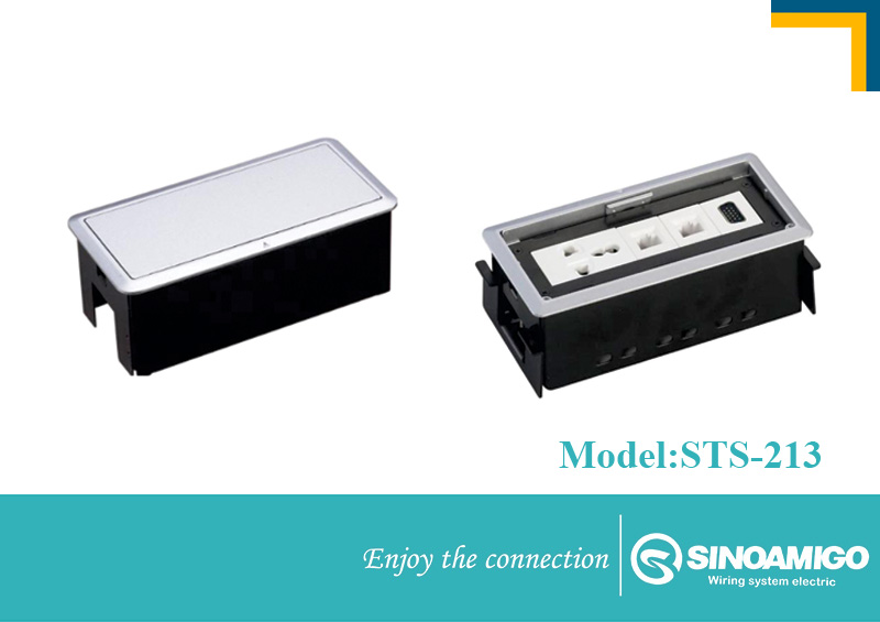 Ổ cắm âm bàn sino amigo STS 213, 